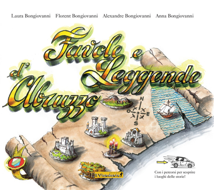 Kniha Favole e leggende d'Abruzzo Laura Bongiovanni