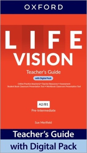 Carte Life Vision: Pre-Intermediate: Teacher's Guide with Digital Pack 