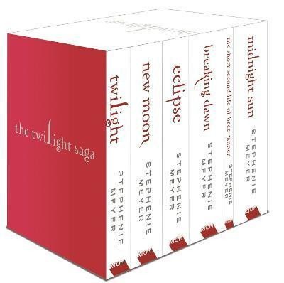 Book Twilight Saga 6 Book Set (White Cover) Stephenie Meyer