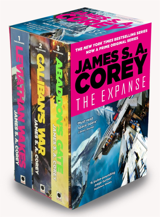 Książka Expanse Box Set Books 1-3 (Leviathan Wakes, Caliban's War, Abaddon's Gate) James S. A. Corey