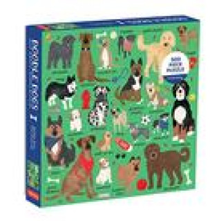 Carte Doodle Dog And Other Mixed Breeds 500 Piece Family Puzzle Galison