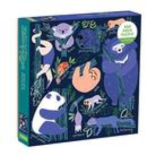 Kniha Tree-Dwelling Slowpokes 500 Piece Family Puzzle Mudpuppy