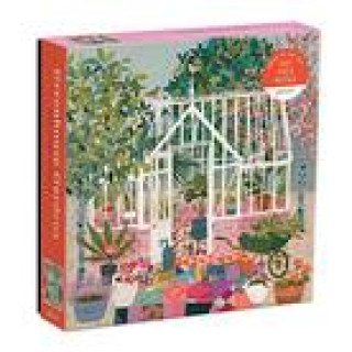 Книга Greenhouse Gardens 500 Piece Puzzle Galison