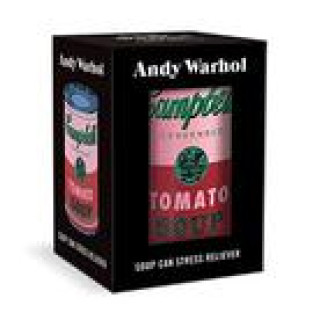 Książka Warhol Soup Can Stress Reliever Galison