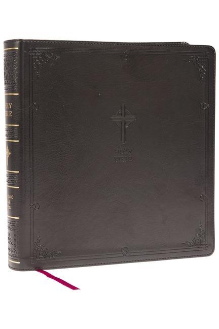 Kniha NABRE XL, Catholic Edition, Leathersoft, Black, Comfort Print 