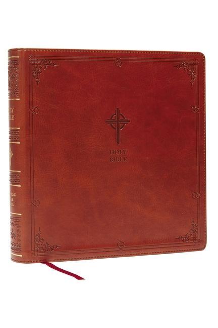 Kniha NABRE XL, Catholic Edition, Leathersoft, Brown, Comfort Print 