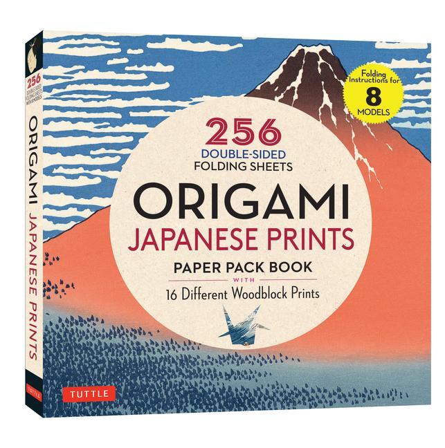 Papírenské zboží Origami Japanese Prints Paper Pack Book Tuttle Publishing