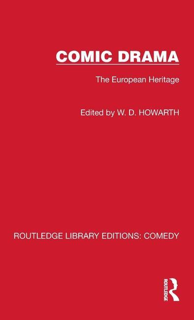 Knjiga Comic Drama W. D. Howarth