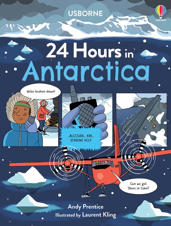 Carte 24 Hours in Antarctica Andy Prentice