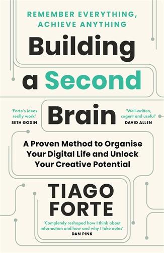 Książka Building a Second Brain TIAGO FORTE