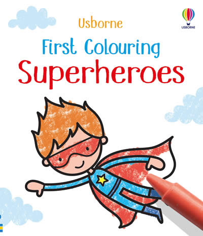 Buch First Colouring Superheroes KATE NOLAN