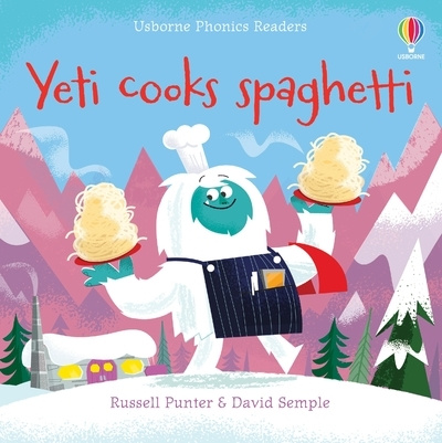 Książka Yeti cooks spaghetti RUSSELL PUNTER
