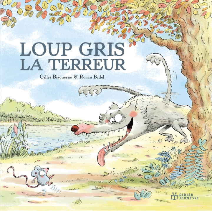 Könyv Loup gris la terreur Gilles Bizouerne