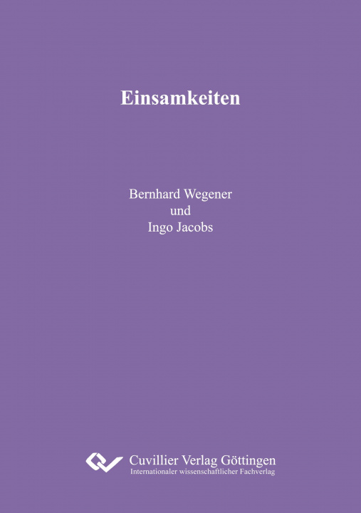 Buch Einsamkeiten Ingo Jacobs