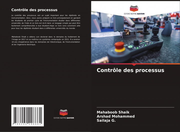 Book Contrôle des processus Arshad Mohammed