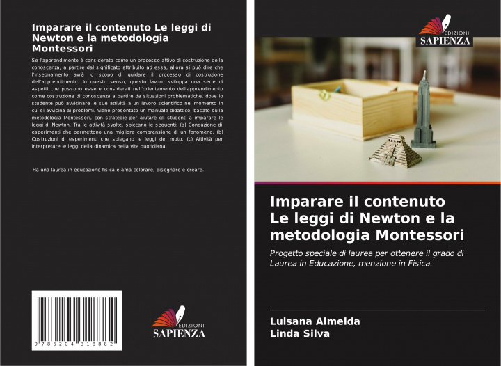 Boek Imparare il contenuto Le leggi di Newton e la metodologia Montessori Linda Silva