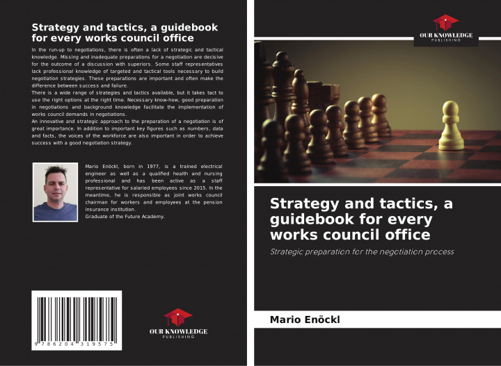 Boek Strategy and tactics, a guidebook for every works council office Mario Enöckl