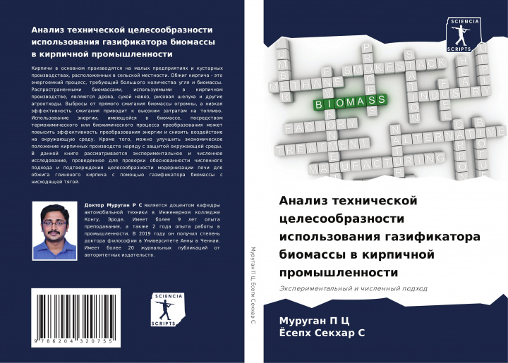 Boek Analiz tehnicheskoj celesoobraznosti ispol'zowaniq gazifikatora biomassy w kirpichnoj promyshlennosti Joseph Sekhar S