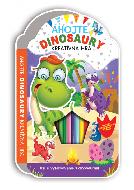 Book Ahojte dinosaury 