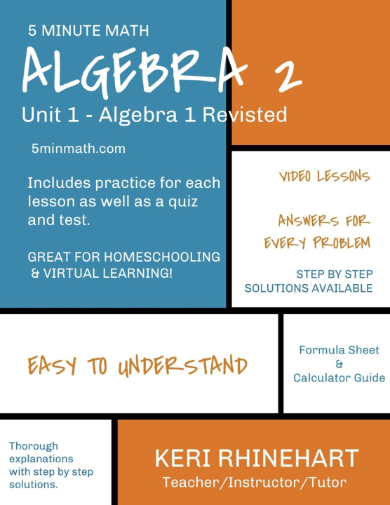 Knjiga Algebra 2 Rhinehart Keri Rhinehart