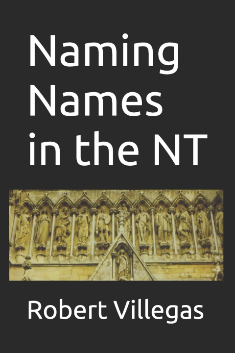 Книга Naming Names in the NT Villegas Robert Villegas