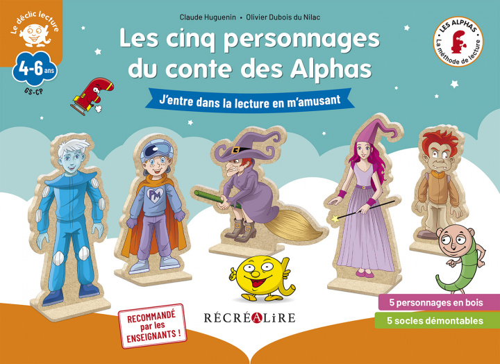 Kniha Les cinq personnages du conte des Alphas - Nouvelle édition en bois Dubois Du Nilac