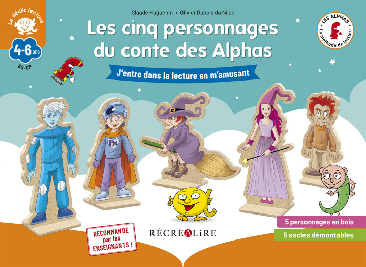 Book Les cinq personnages du conte des Alphas - Nouvelle édition en bois Dubois Du Nilac