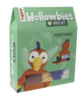 Game/Toy Wollowbies Häkelset Papagei 