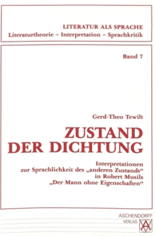 Knjiga Zustand der Dichtung Tewilt Gerd-Theo Tewilt