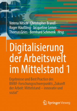 Kniha Digitalisierung der Arbeitswelt im Mittelstand 1 Christopher Brandl