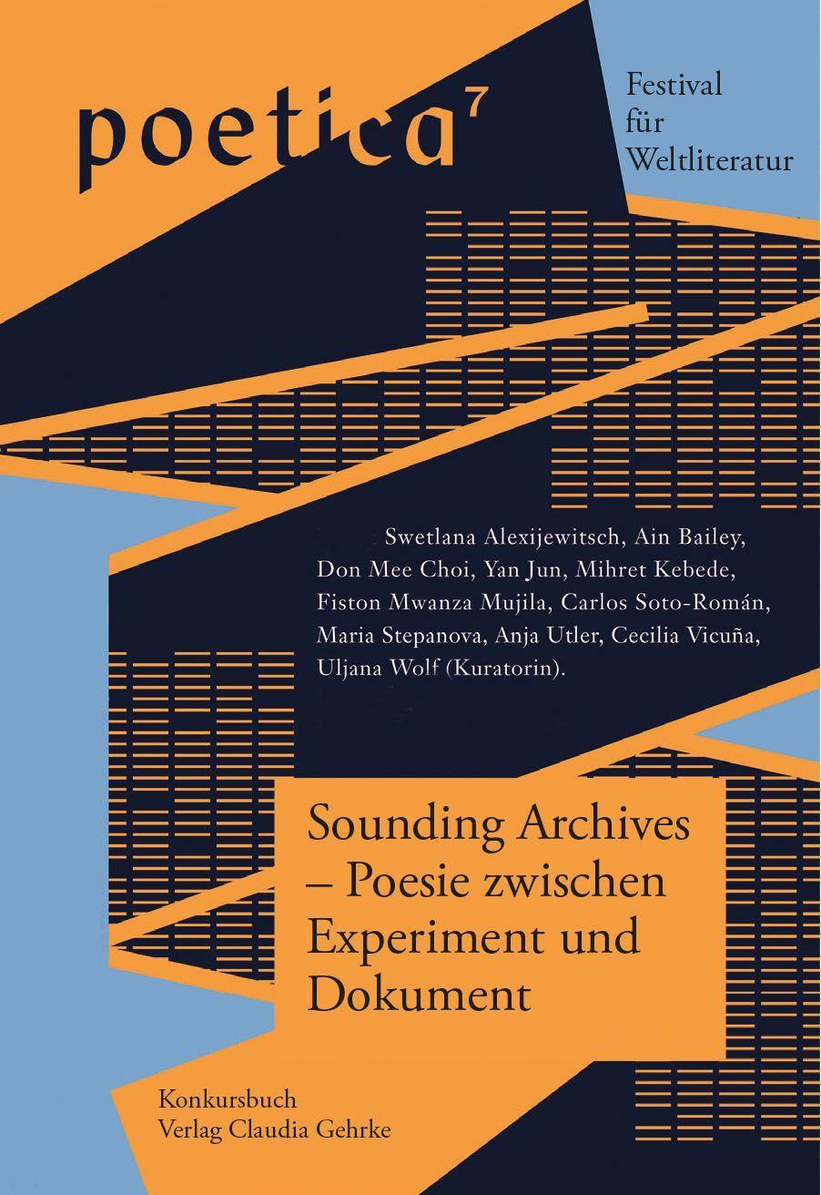 Kniha Sounding Archives - Poesie zwischen Experiment und Dokument Carlos Soto-Román