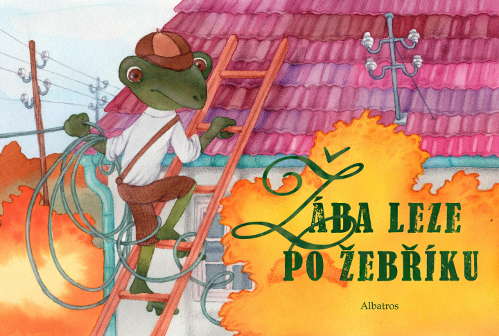 Kniha Žába leze po žebříku Jolana Ryšavá