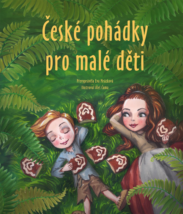 Kniha České pohádky pro malé děti Eva Mrázková