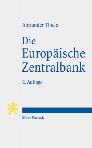 Kniha Die Europäische Zentralbank TBD