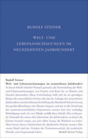 Kniha Welt- und Lebensanschauungen im neunzehnten Jahrhundert Renatus Ziegler