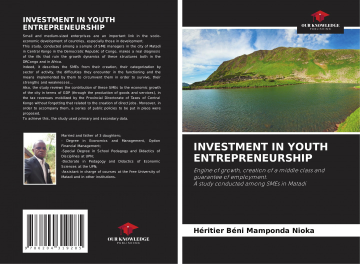 Knjiga INVESTMENT IN YOUTH ENTREPRENEURSHIP Héritier Béni Mamponda Nioka