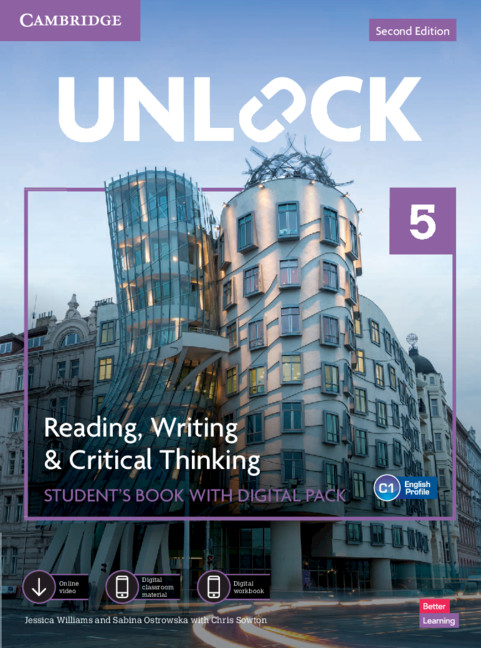 Könyv Unlock Level 5 Reading, Writing and Critical Thinking Student's Book with Digital Pack Jessica Williams