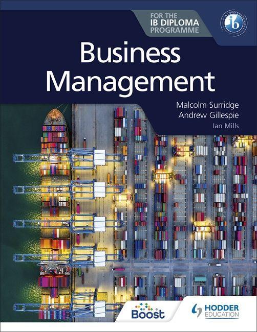 Book Business Management for the IB Diploma Andrew Gillespie