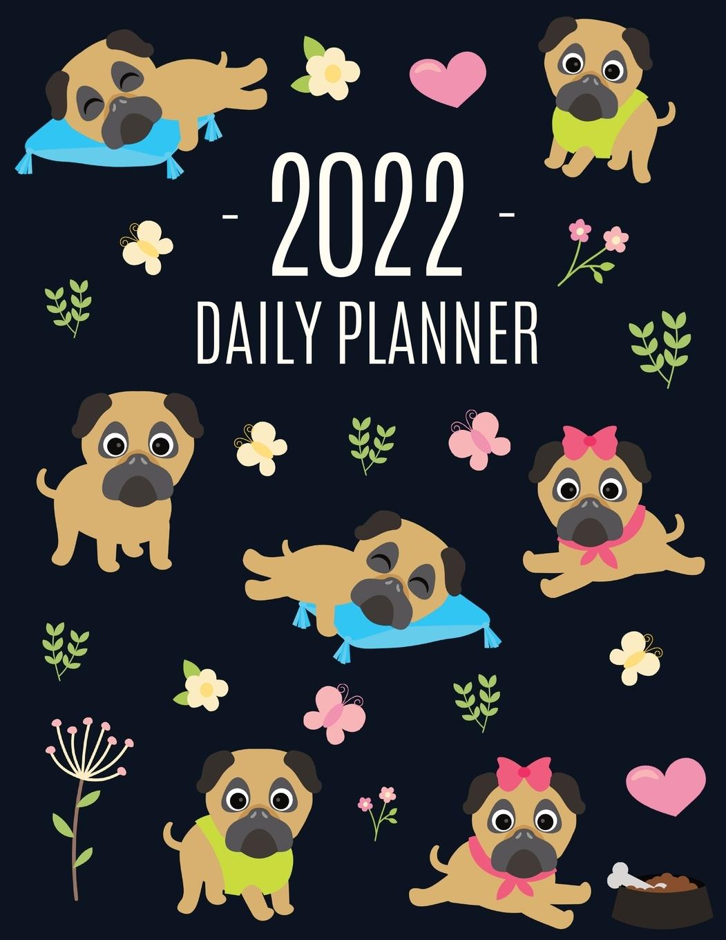 Kniha Pug Planner 2022 
