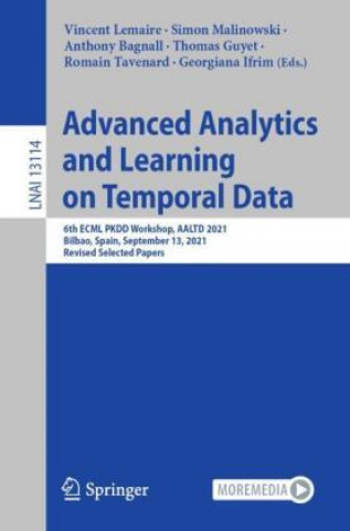 Book Advanced Analytics and Learning on Temporal Data Simon Malinowski