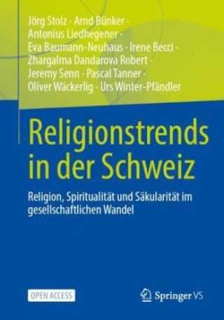 Kniha Religionstrends in der Schweiz Urs Winter-Pfändler