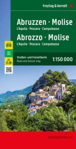 Materiale tipărite Abruzzo - Molise - Road and leisure map 