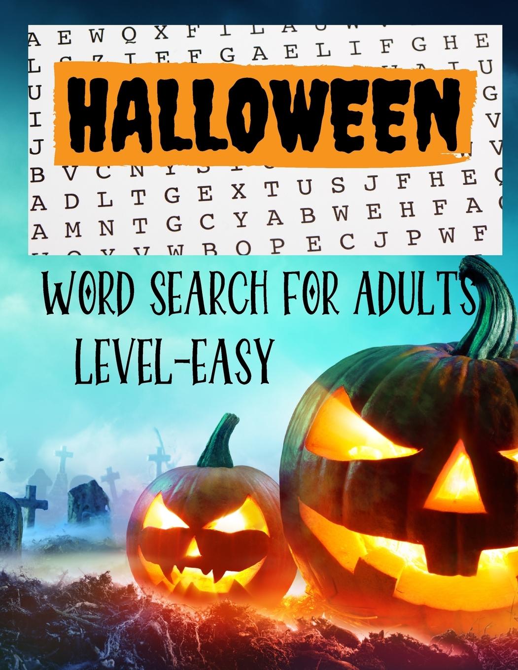 Kniha Halloween Word Search book -Level Easy 