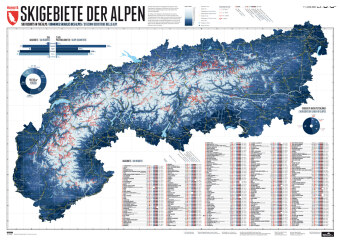 Nyomtatványok 264 Skigebiete der Alpen Lana Bragin