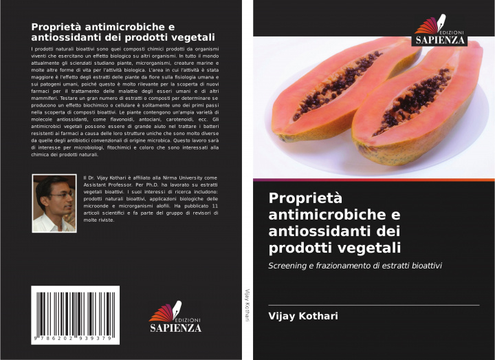 Kniha Propriet? antimicrobiche e antiossidanti dei prodotti vegetali Vijay Kothari