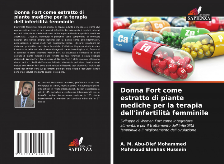 Boek Donna Fort come estratto di piante mediche per la terapia dell'infertilit? femminile Mahmoud Elnahas Hussein