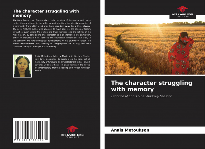 Книга The character struggling with memory Anaïs Metoukson