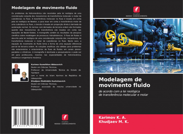 Книга Modelagem de movimento fluido Khudjaev M. K.