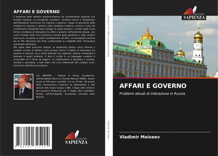 Knjiga AFFARI E GOVERNO Vladimir Moiseev