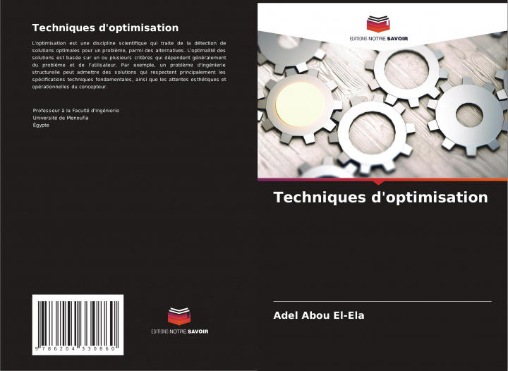 Knjiga Techniques d'optimisation Adel Abou El-Ela